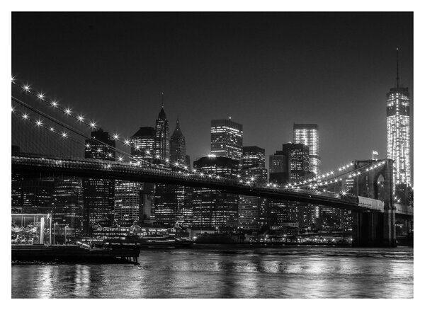 A New York-i Brooklyn-híd képe (70x50 cm)
