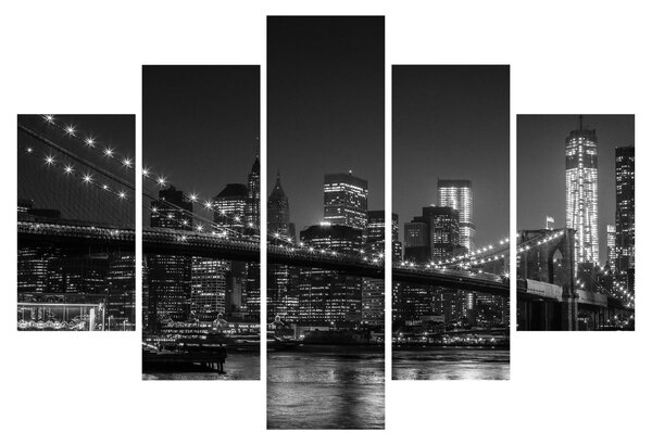 A New York-i Brooklyn-híd képe (150x105 cm)