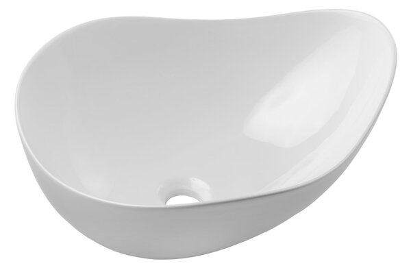 Kerámia mosdó CLOUD E-6588 | fehér fényű 51 x 39 cm
