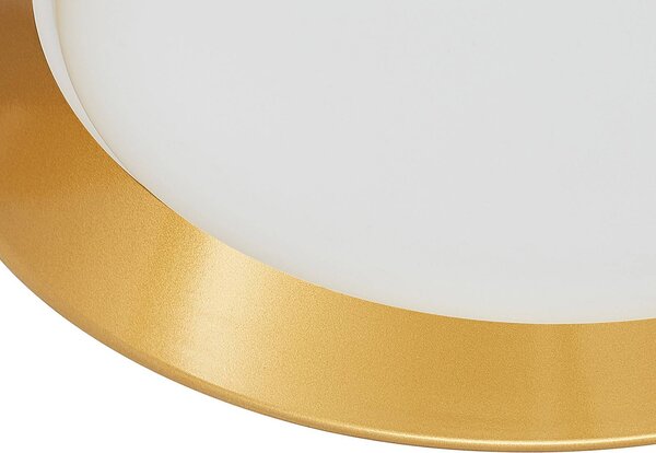 Lindby Kambia LED mennyezeti lámpa, 45 cm, Fekete, Nappali / Étkező, Alumínium, Modern