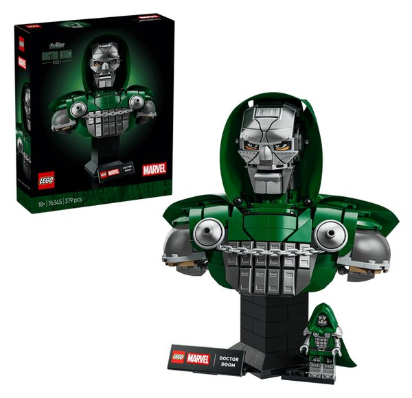 LEGO® Marvel Doctor Doom mellszobor (76345)