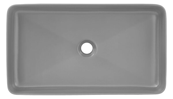 Kerámia mosdó UM-6275 SLIM 2 | szürke matt 60 cm