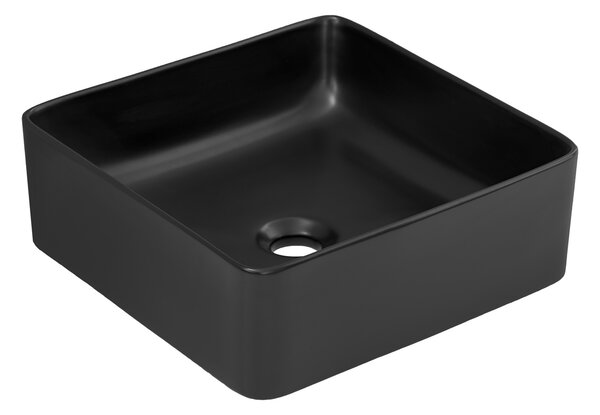 Kerámia mosdó UM-6276 SLIM 40 | matt fekete 40 cm