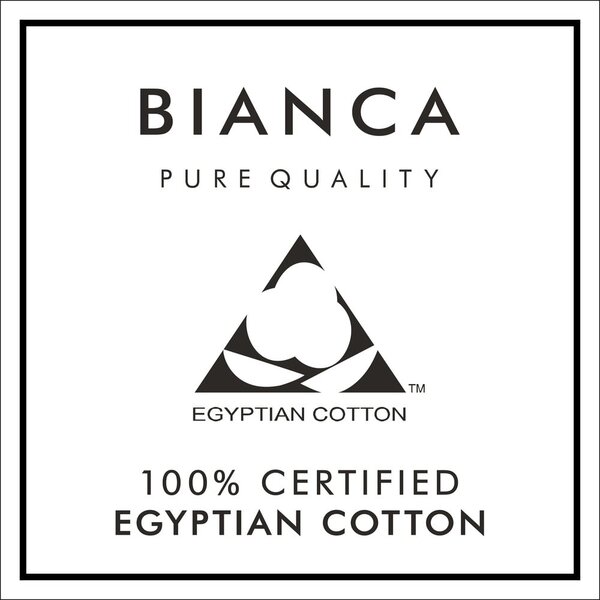 Fehér egyszemélyes egyiptomi pamut ágyneműhuzat 135x200 cm - Bianca