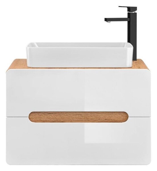 Kerámia mosdó UM-6275 SLIM 2 | fehér fényű 60 cm