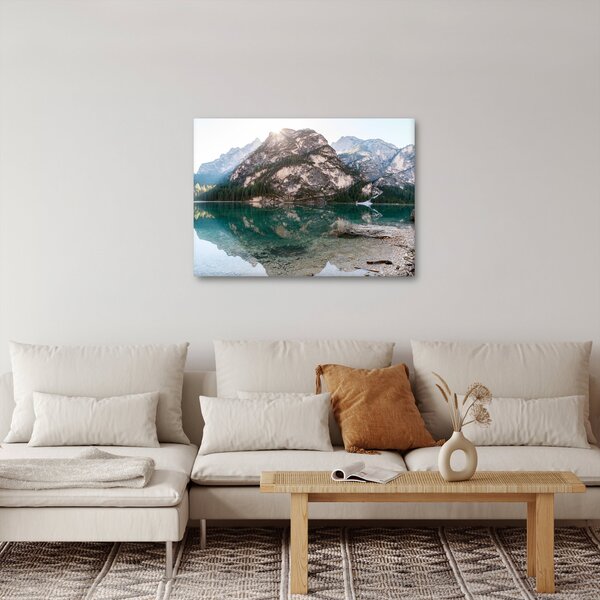 Kép egy hegyi tóról (70x50 cm)