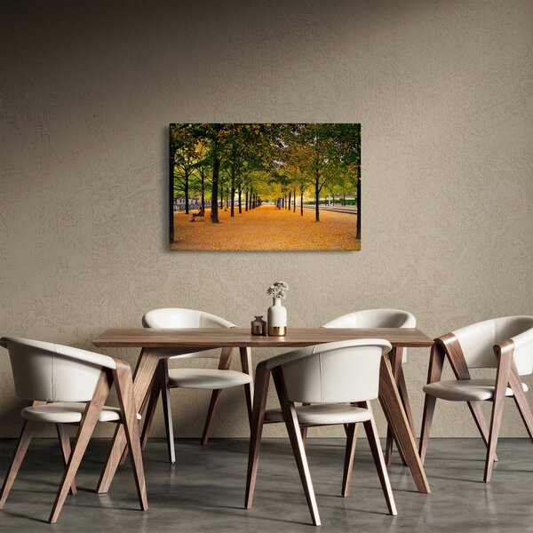 Egy kép az őszi fák sikátorából (90x60 cm)