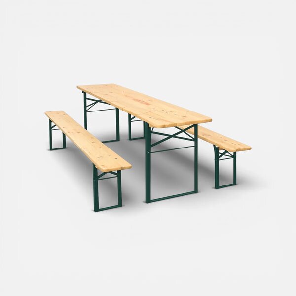SZETT: Party sátor 6x12 m STANDARD – sátor + sörpad szettek + padló szín kék-fehér