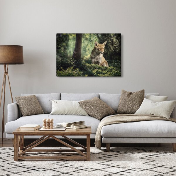Róka képe (90x60 cm)