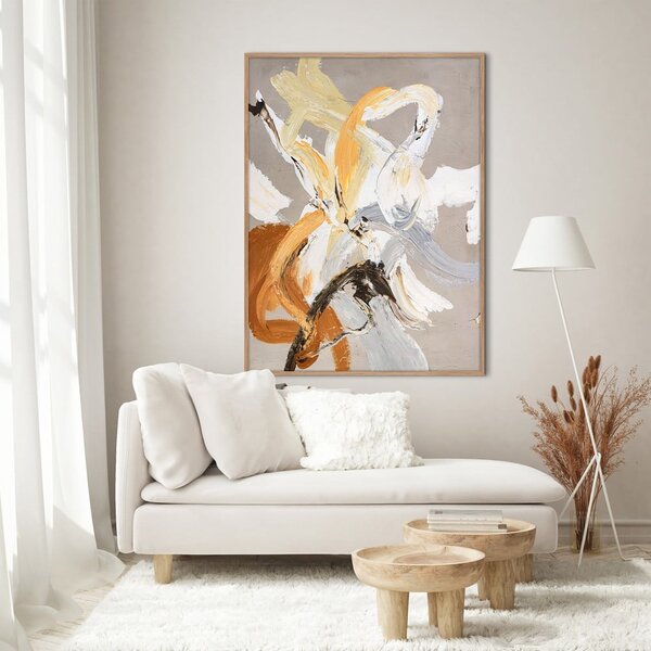 Kézzel festett kép 90x120 cm Go Ahead - Malerifabrikken