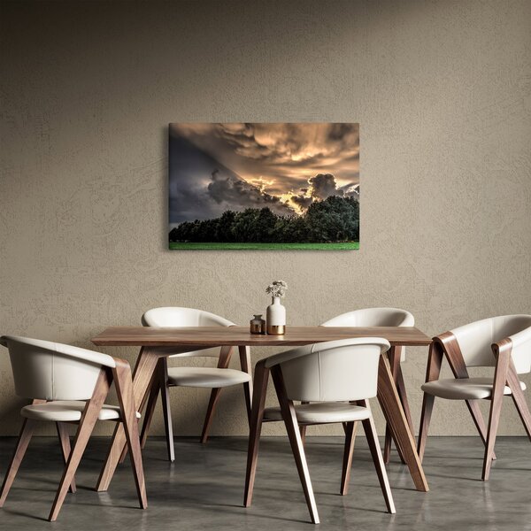 A felhők és az erdő képe (90x60 cm)