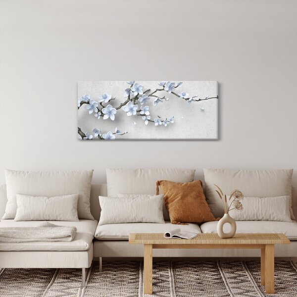 A virágok képe (120x50 cm)