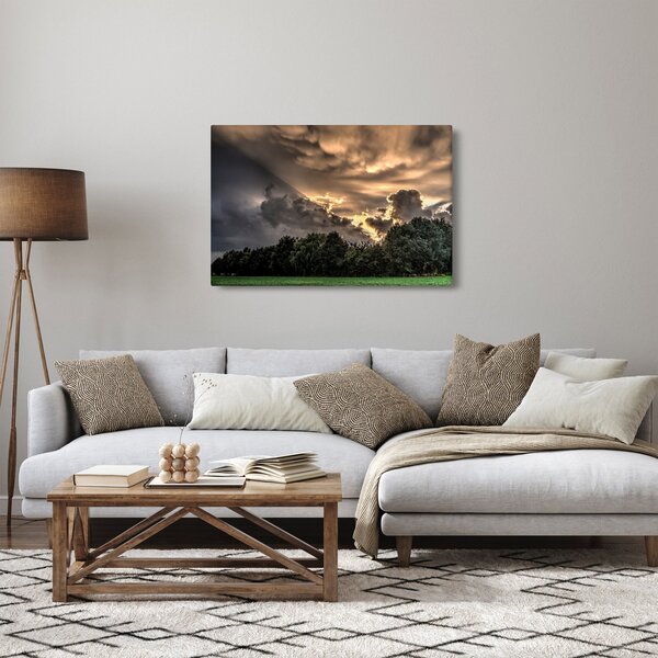 A felhők és az erdő képe (90x60 cm)