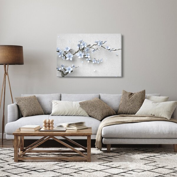 A virágok képe (90x60 cm)