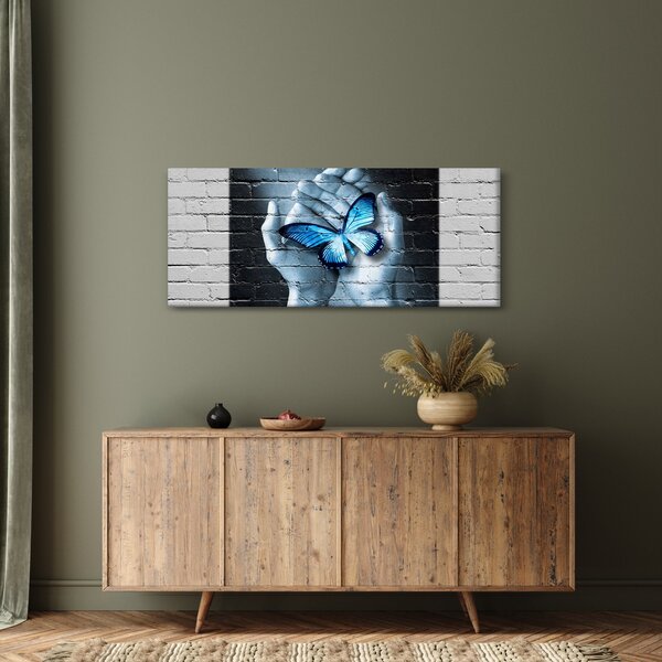 A pillangó képe a falon (120x50 cm)