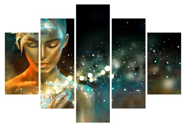 Az arany tündér képe (150x105 cm)