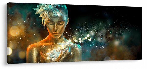 Az arany tündér képe (120x50 cm)
