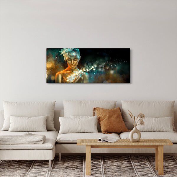 Az arany tündér képe (120x50 cm)