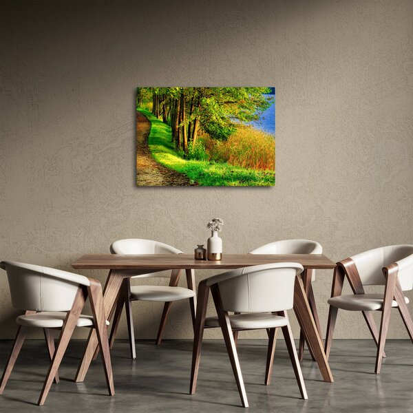 A víz menti sétányok képe (70x50 cm)