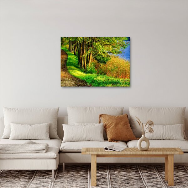 A víz menti sétányok képe (70x50 cm)