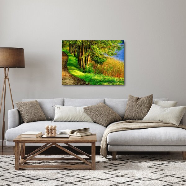 A víz menti sétányok képe (70x50 cm)