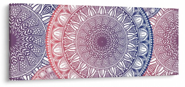 Mandala kép (120x50 cm)
