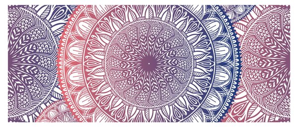 Mandala kép (120x50 cm)