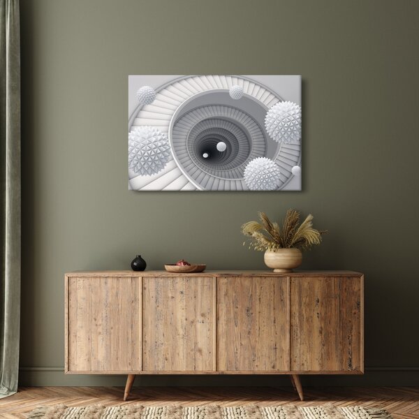 A 3D absztrakció képe (90x60 cm)
