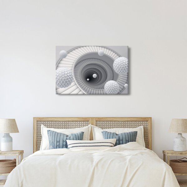 A 3D absztrakció képe (90x60 cm)