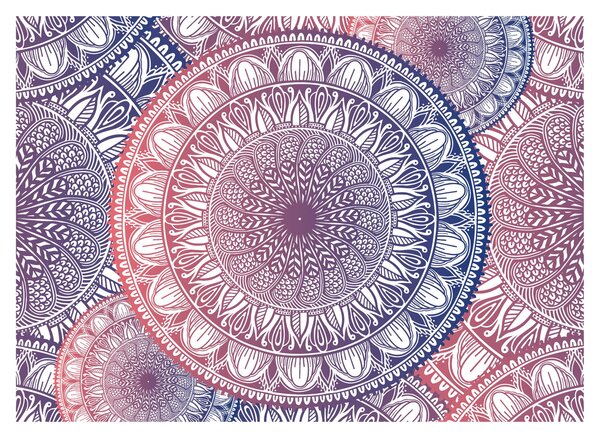 Mandala kép (70x50 cm)