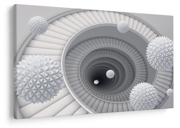 A 3D absztrakció képe (90x60 cm)