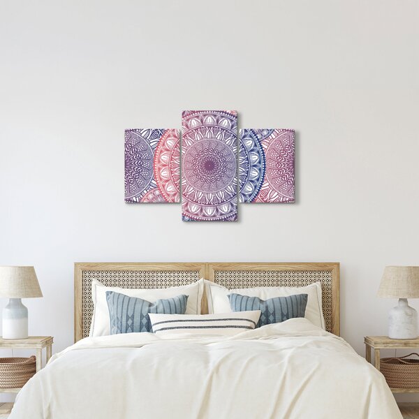 Mandala kép (90x60 cm)