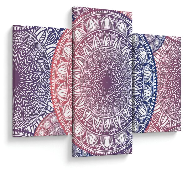 Mandala kép (90x60 cm)