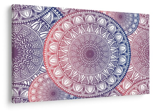 Mandala kép (90x60 cm)