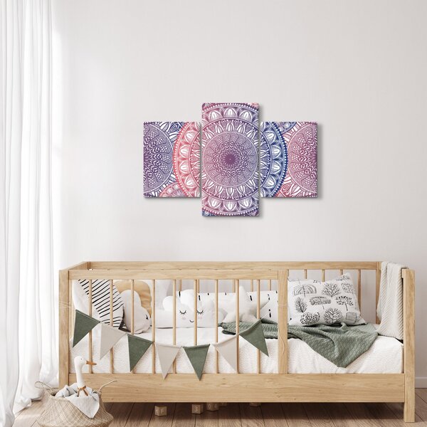 Mandala kép (90x60 cm)