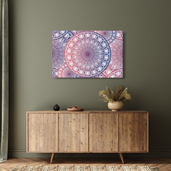 Mandala kép (90x60 cm)