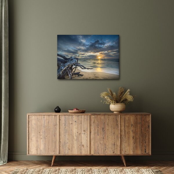 Tenger naplementekor képe (70x50 cm)