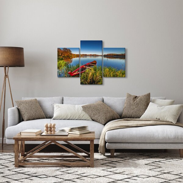 Egy piros pont képe (90x60 cm)