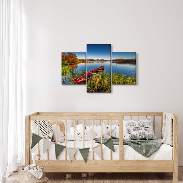 Egy piros pont képe (90x60 cm)