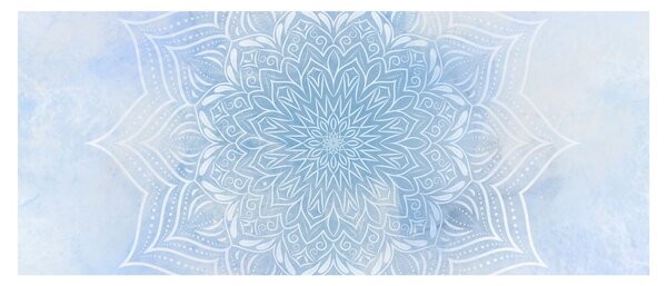 Kép - Téli mandala (120x50 cm)