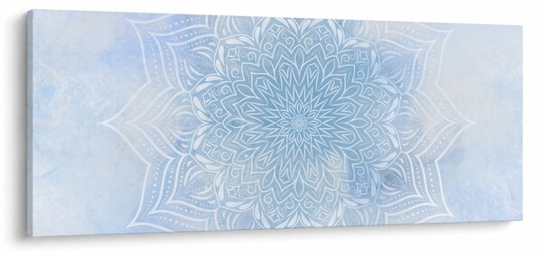 Kép - Téli mandala (120x50 cm)