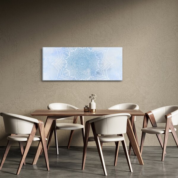 Kép - Téli mandala (120x50 cm)