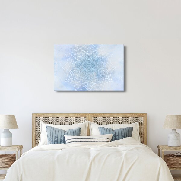 Kép - Téli mandala (90x60 cm)
