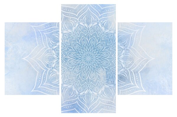 Kép - Téli mandala (90x60 cm)