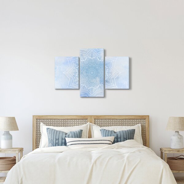 Kép - Téli mandala (90x60 cm)