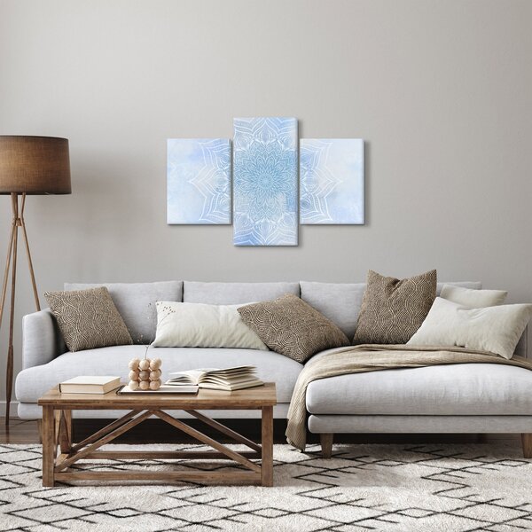 Kép - Téli mandala (90x60 cm)