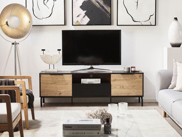 TV állvány ARKLEY Fekete