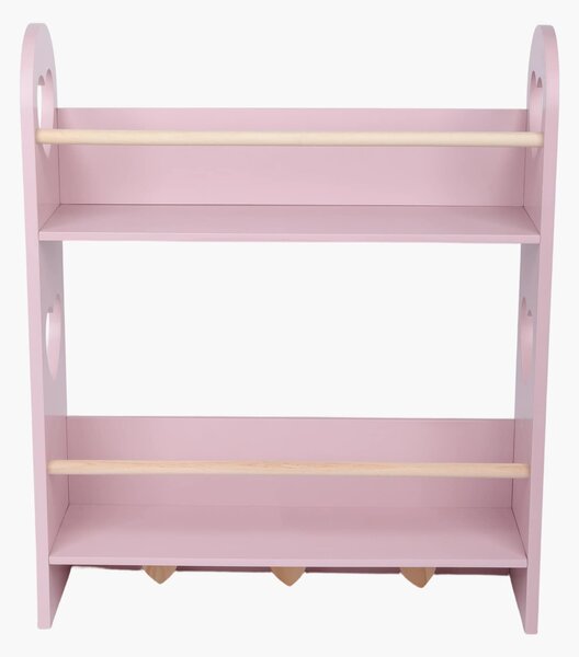Sinsay - Kétszintes álló polc szívmotívummal - pasztellpink