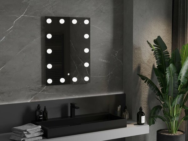 Mexen Dona megvilágított fürdőszobai tükör 60 x 80 cm, LED 6000K, páramentes - 9818-060-080-611-00