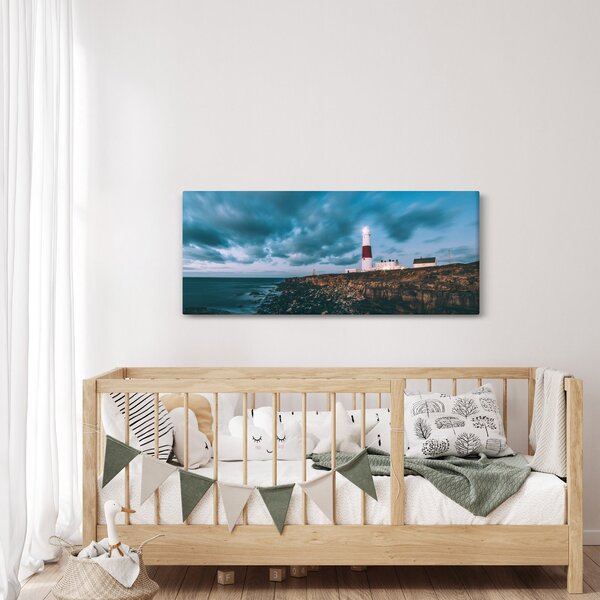Világítótorony képe (120x50 cm)